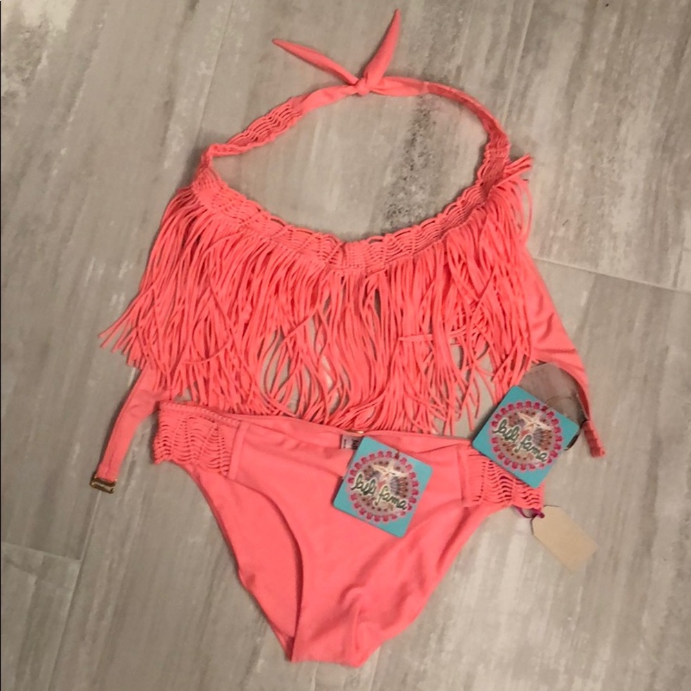 Luli Fama heart of hippie bikini